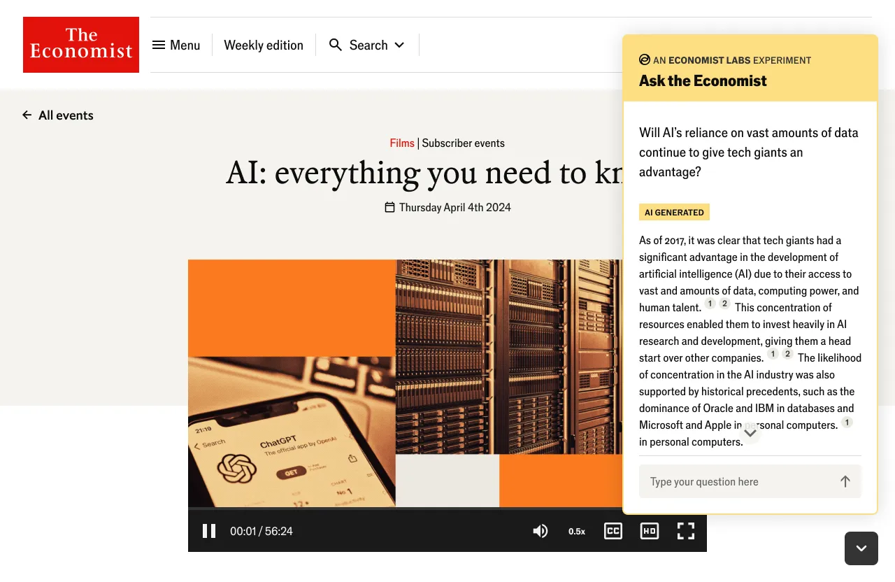 Ask The Economist: Validating the concept, not just the tech