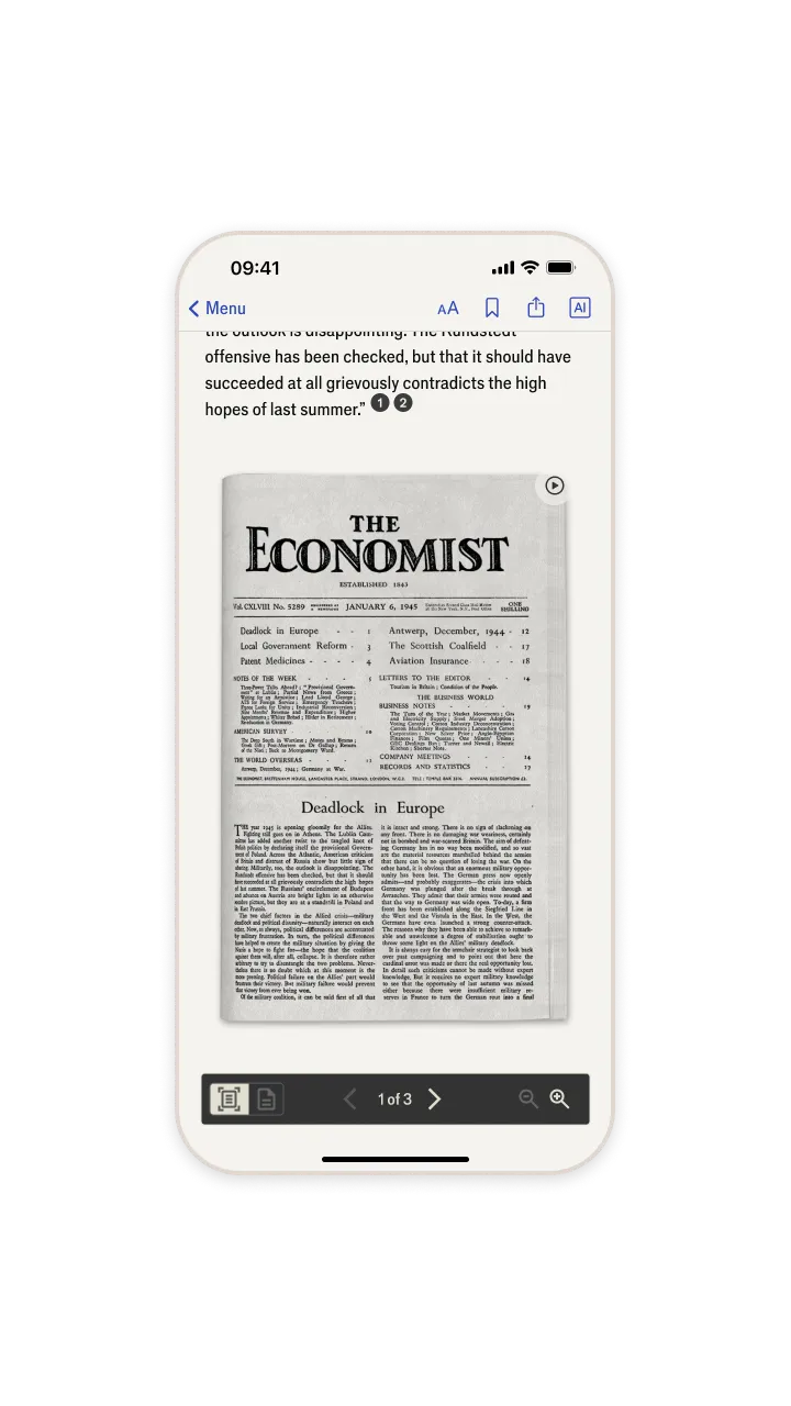 Archive 1945: The Power of a visual pivot and early partnership