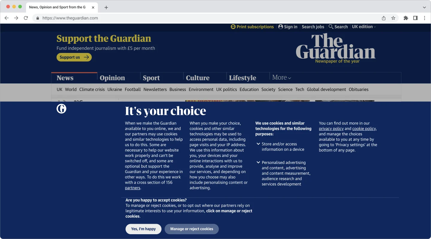 Understand how your data is used and shared